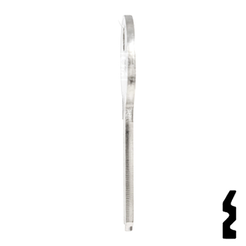 Uncut Key Blank | Corbin Russwin | COR-1D Residential-Commercial Key JMA USA