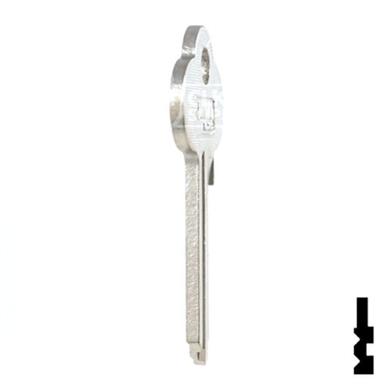 Uncut Key Blank | Corbin Russwin | COR-62 Residential-Commercial Key JMA USA