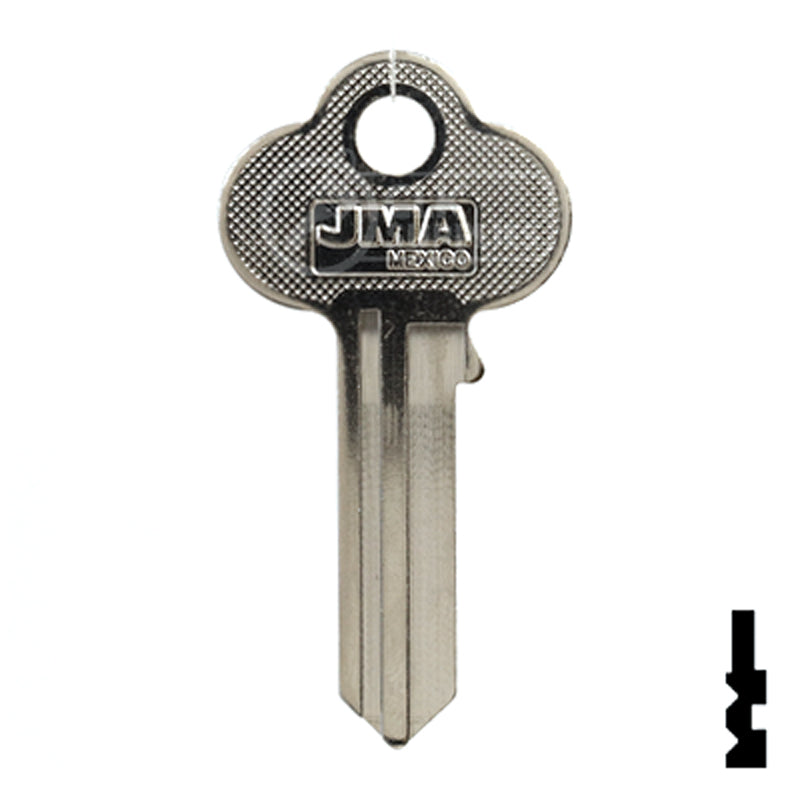 Uncut Key Blank | Corbin Russwin | COR-62 Residential-Commercial Key JMA USA