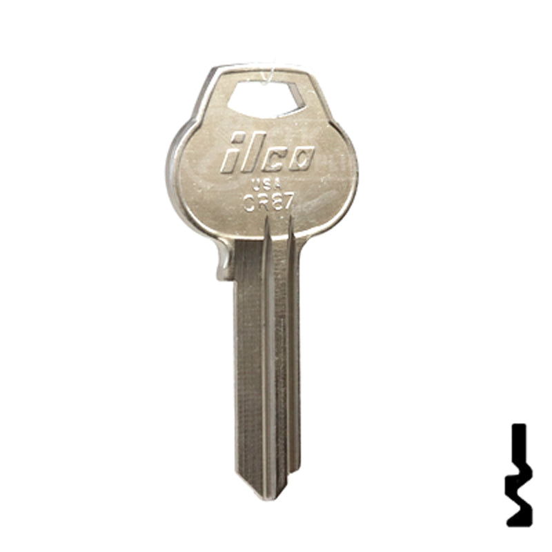 Uncut Key Blank | Corbin Russwin | CR87 Residential-Commercial Key Ilco