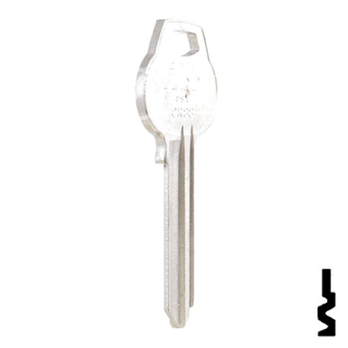 Uncut Key Blank | Corbin Russwin | CR88 Residential-Commercial Key Ilco