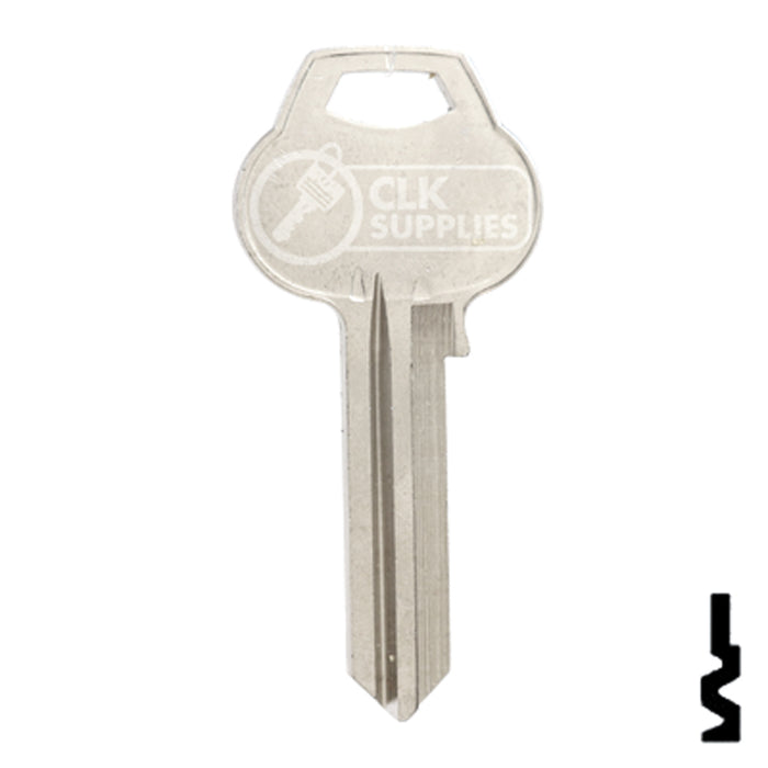 Uncut Key Blank | Corbin Russwin | CR88 Residential-Commercial Key Ilco