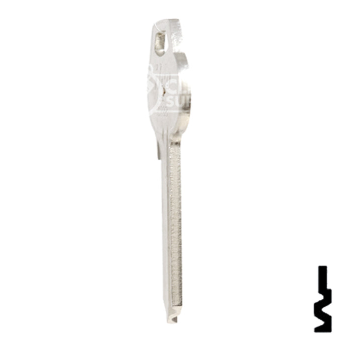 Uncut Key Blank | Corbin Russwin | CR88 Residential-Commercial Key Ilco