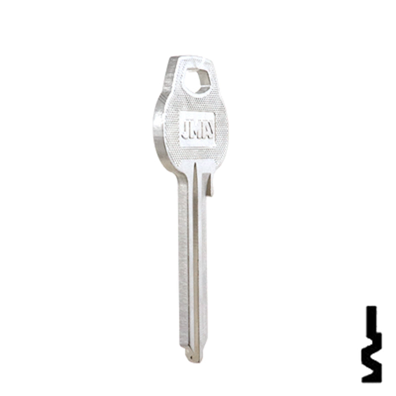 Uncut Key Blank | Corbin Russwin | CR88, COR-216 Residential-Commercial Key JMA USA