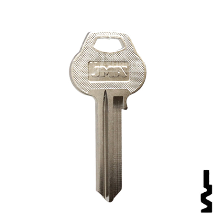 Uncut Key Blank | Corbin Russwin | CR88, COR-216 Residential-Commercial Key JMA USA
