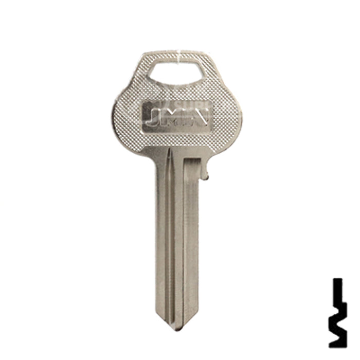 Uncut Key Blank | Corbin Russwin | CR88, COR-216 Residential-Commercial Key JMA USA