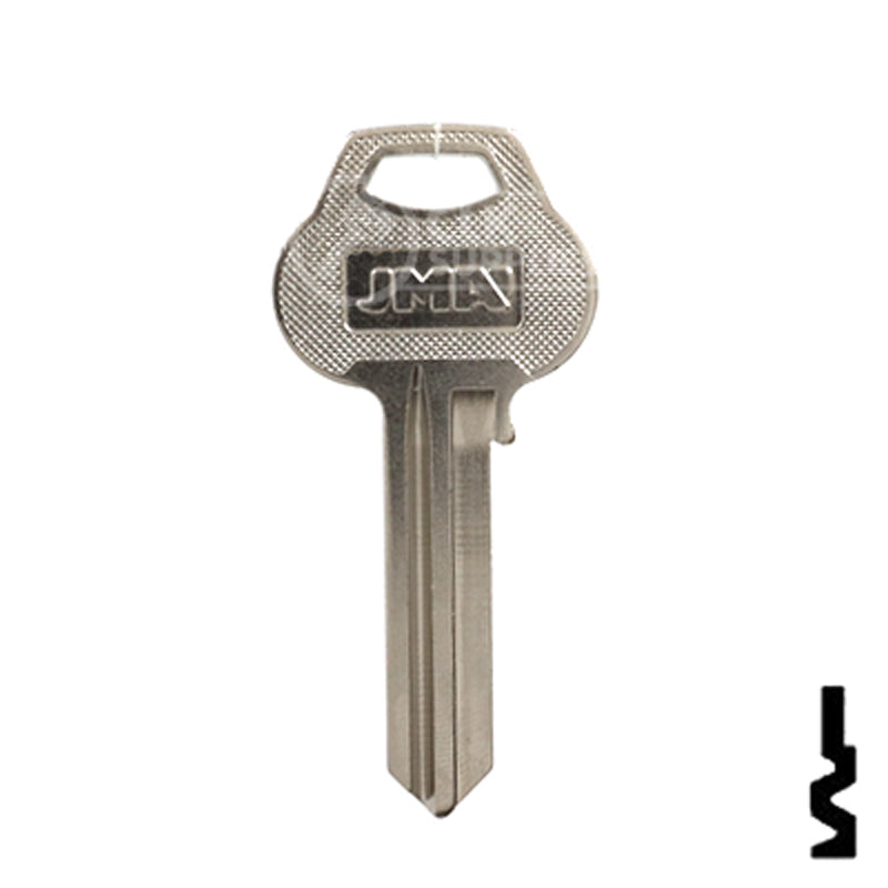 Uncut Key Blank | Corbin Russwin | CR88, COR-216 Residential-Commercial Key JMA USA