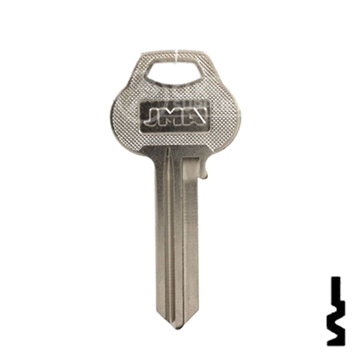 Uncut Key Blank | Corbin Russwin | CR88, COR-216 Residential-Commercial Key JMA USA