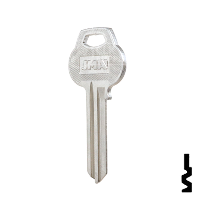 Uncut Key Blank | Corbin Russwin | CR88, COR-216 Residential-Commercial Key JMA USA