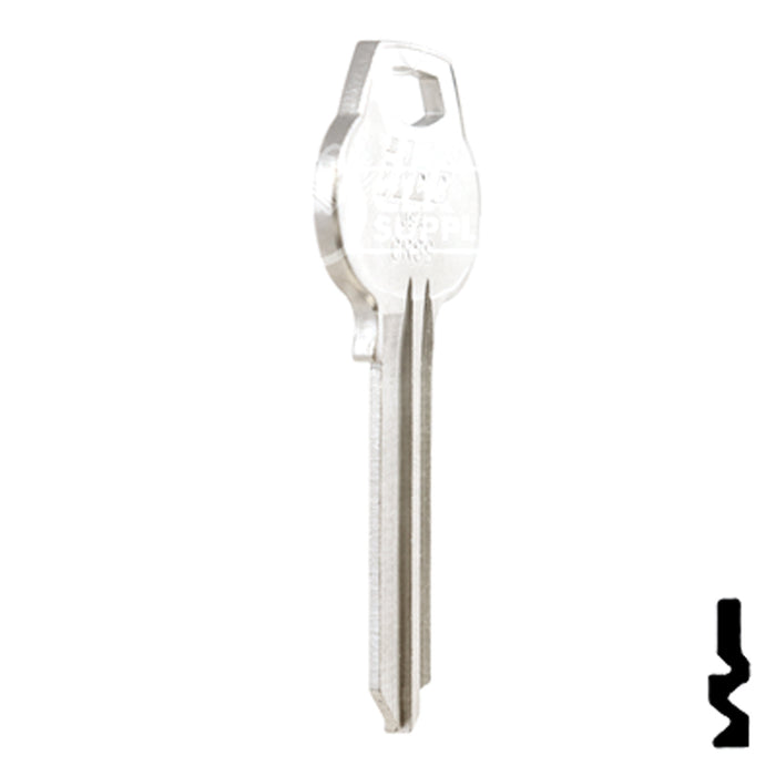 Uncut Key Blank | Corbin Russwin | CR89 Residential-Commercial Key Ilco