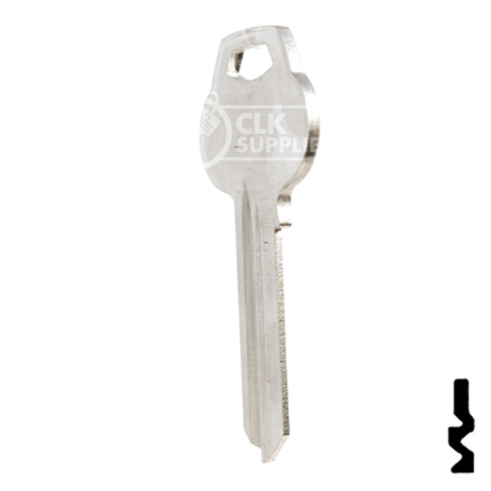 Uncut Key Blank | Corbin Russwin | CR89 Residential-Commercial Key Ilco