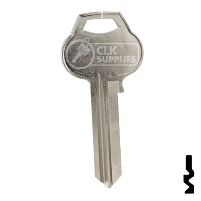 Uncut Key Blank | Corbin Russwin | CR89 Residential-Commercial Key Ilco