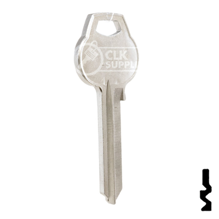 Uncut Key Blank | Corbin Russwin | CR89 Residential-Commercial Key Ilco