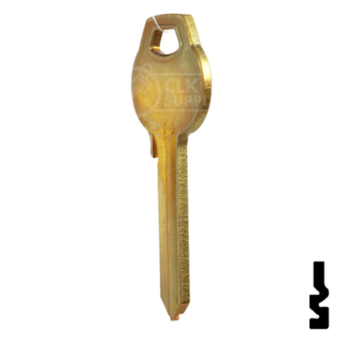 Uncut Key Blank | Corbin Russwin | CR91 Residential-Commercial Key Ilco