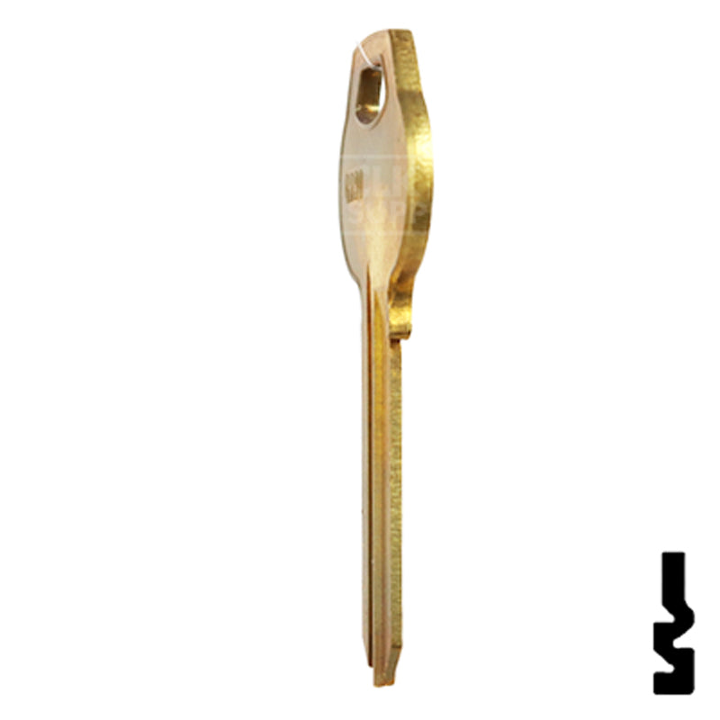 Uncut Key Blank | Corbin Russwin | CR91 Residential-Commercial Key Ilco