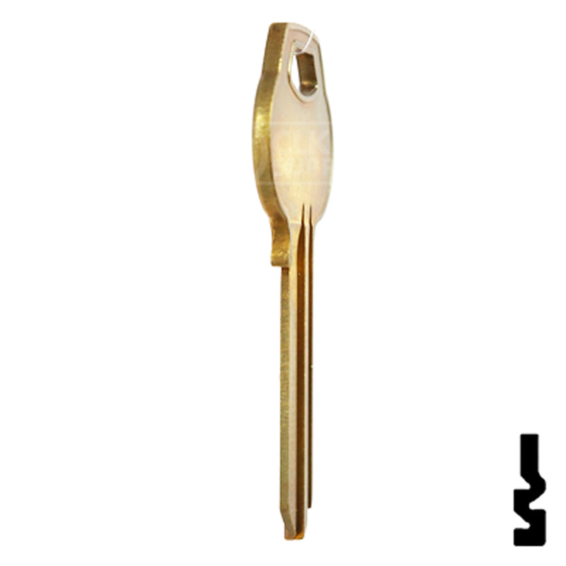 Uncut Key Blank | Corbin Russwin | CR91 Residential-Commercial Key Ilco