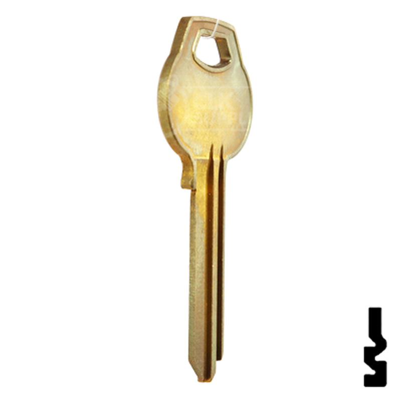Uncut Key Blank | Corbin Russwin | CR91 Residential-Commercial Key Ilco