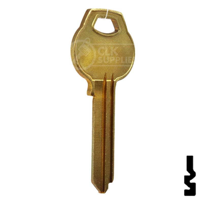 Uncut Key Blank | Corbin Russwin | CR91 Residential-Commercial Key Ilco