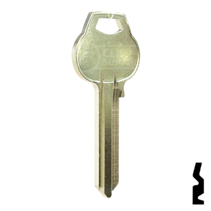 Uncut Key Blank | Corbin Russwin | L1011-L4 Residential-Commercial Key Ilco