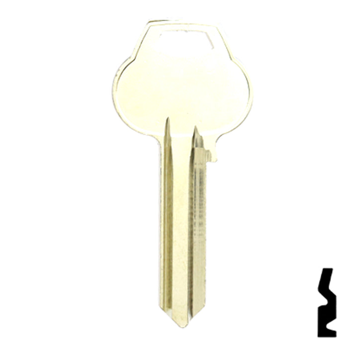 Uncut Key Blank | Corbin Russwin | L1011-L4 Residential-Commercial Key Ilco