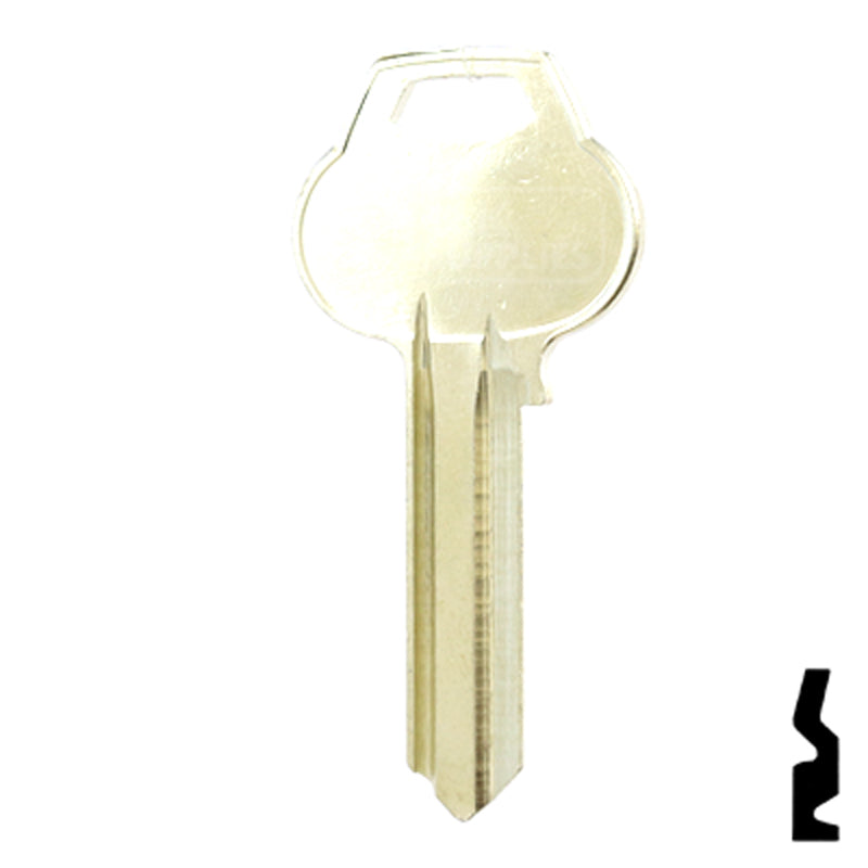 Uncut Key Blank | Corbin Russwin | L1011-L4 Residential-Commercial Key Ilco