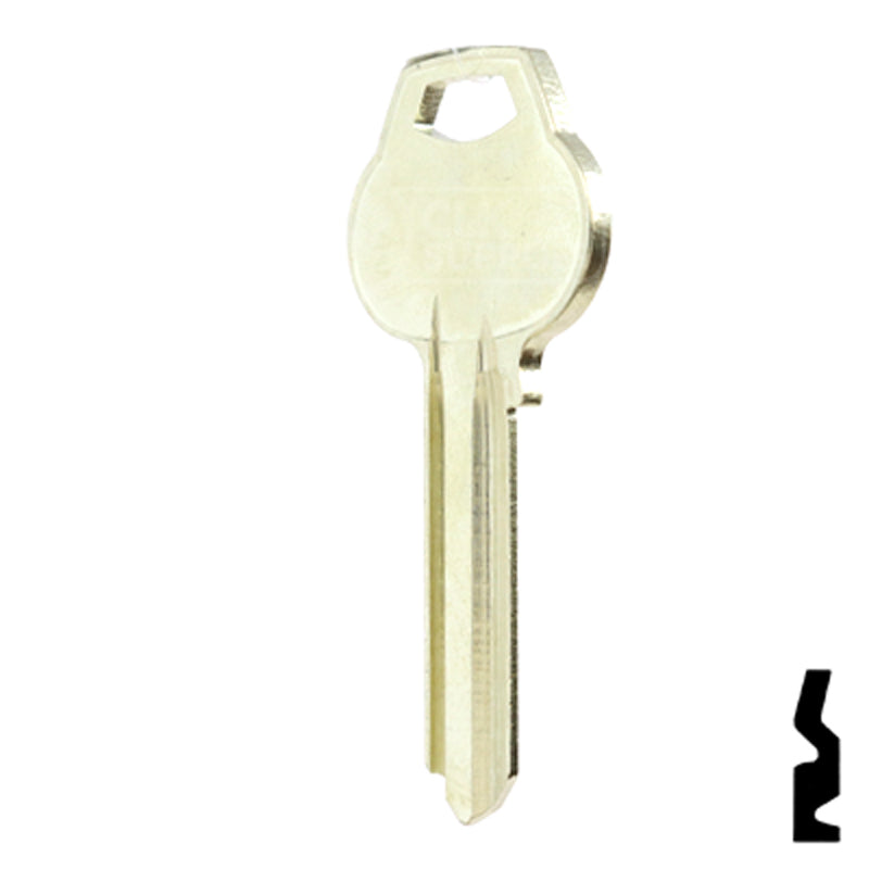 Uncut Key Blank | Corbin Russwin | L1011-L4 Residential-Commercial Key Ilco