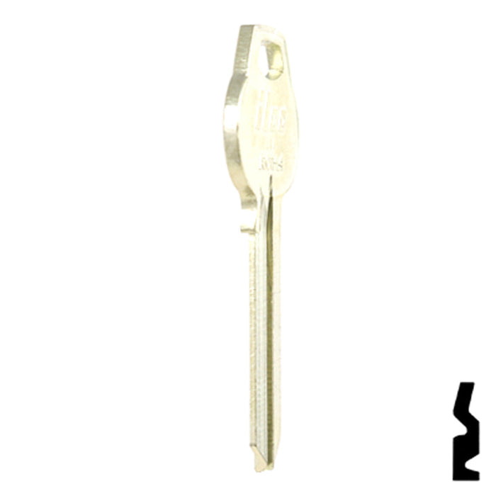 Uncut Key Blank | Corbin Russwin | L1011-L4 Residential-Commercial Key Ilco