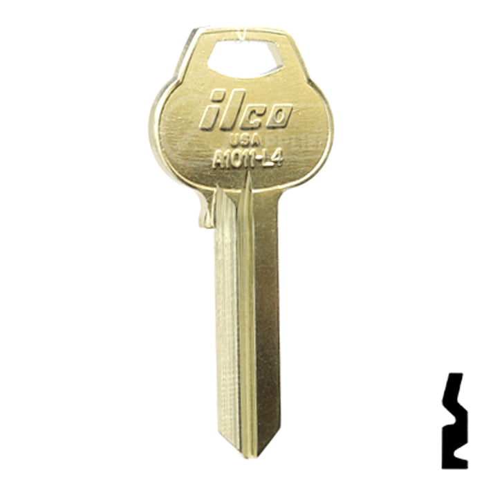 Uncut Key Blank | Corbin Russwin | L1011-L4 Residential-Commercial Key Ilco