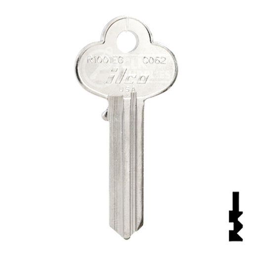 Uncut  Key Blank | Corbin Russwin | R1001EG, CO62 Residential-Commercial Key Ilco