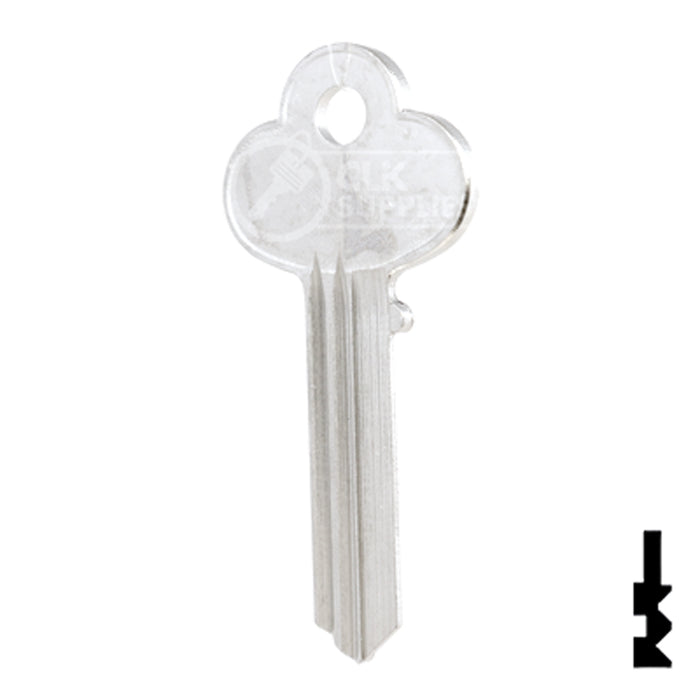 Uncut  Key Blank | Corbin Russwin | R1001EG, CO62 Residential-Commercial Key Ilco