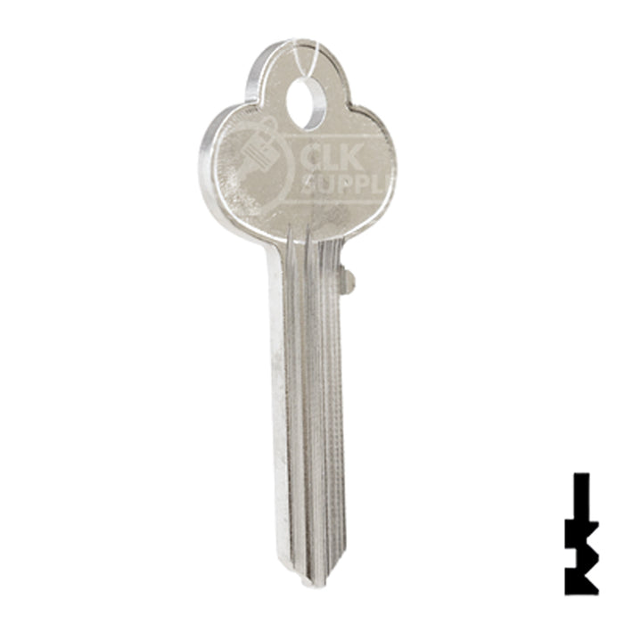 Uncut  Key Blank | Corbin Russwin | R1001EG, CO62 Residential-Commercial Key Ilco