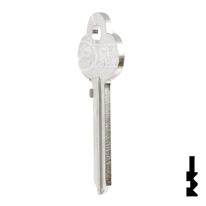 Uncut  Key Blank | Corbin Russwin | R1001EG, CO62 Residential-Commercial Key Ilco