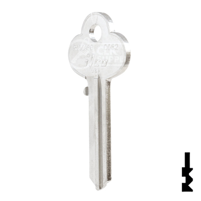 Uncut  Key Blank | Corbin Russwin | R1001EG, CO62 Residential-Commercial Key Ilco