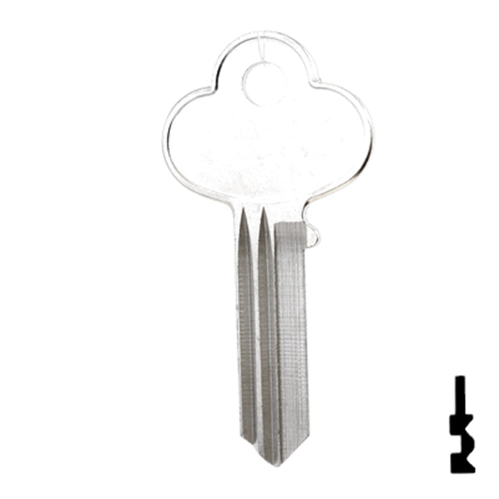 Uncut Key Blank | Corbin Russwin | R1001EN, SK1 Residential-Commercial Key Ilco