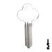 Uncut Key Blank | Corbin Russwin | R1001EN, SK1 Residential-Commercial Key Ilco