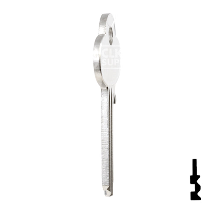 Uncut Key Blank | Corbin Russwin | R1001EN, SK1 Residential-Commercial Key Ilco