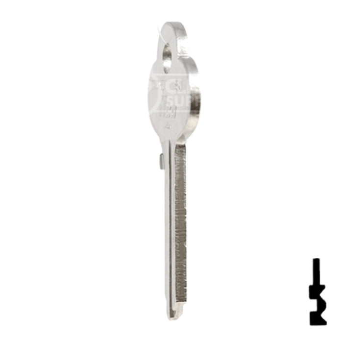 Uncut Key Blank | Corbin Russwin | R1001EN, SK1 Residential-Commercial Key Ilco