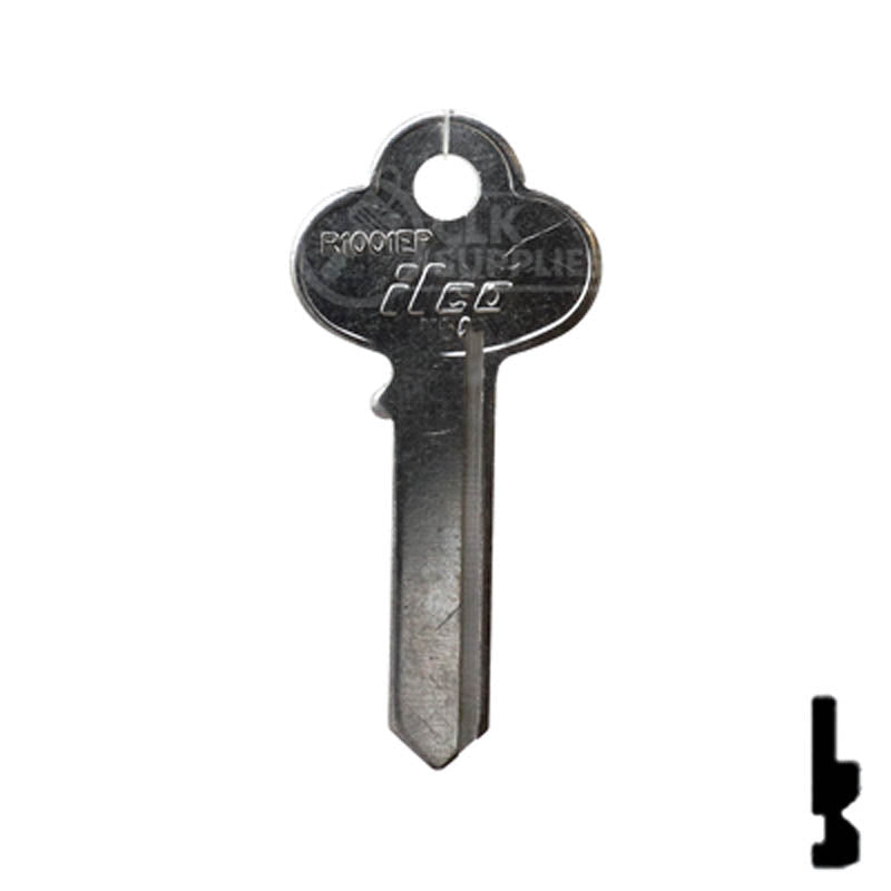Uncut Key Blank | Corbin Russwin | R1001EP Residential-Commercial Key Ilco