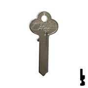 Uncut Key Blank | Corbin Russwin | R1001EP Residential-Commercial Key Ilco
