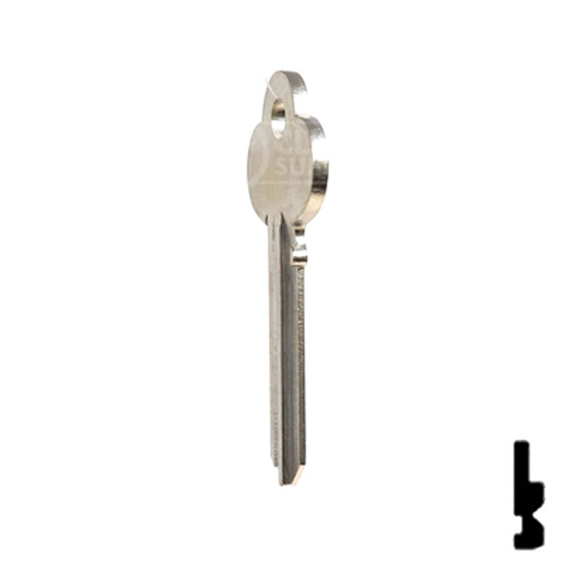 Uncut Key Blank | Corbin Russwin | R1001EP Residential-Commercial Key Ilco