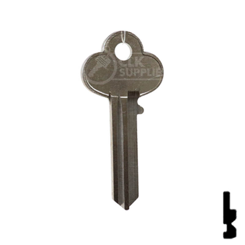 Uncut Key Blank | Corbin Russwin | R1001EP Residential-Commercial Key Ilco