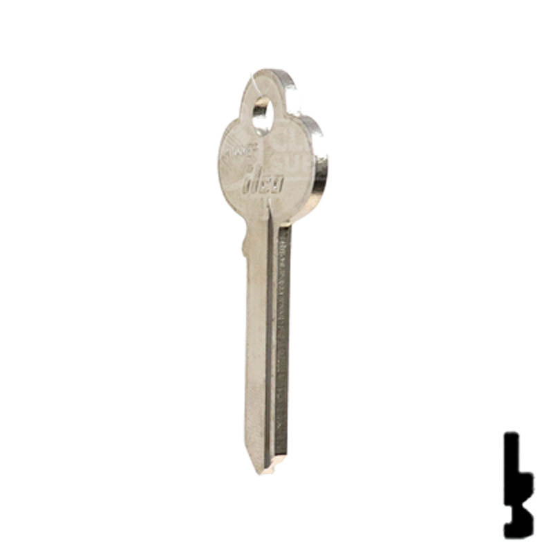Uncut Key Blank | Corbin Russwin | R1001EP Residential-Commercial Key Ilco