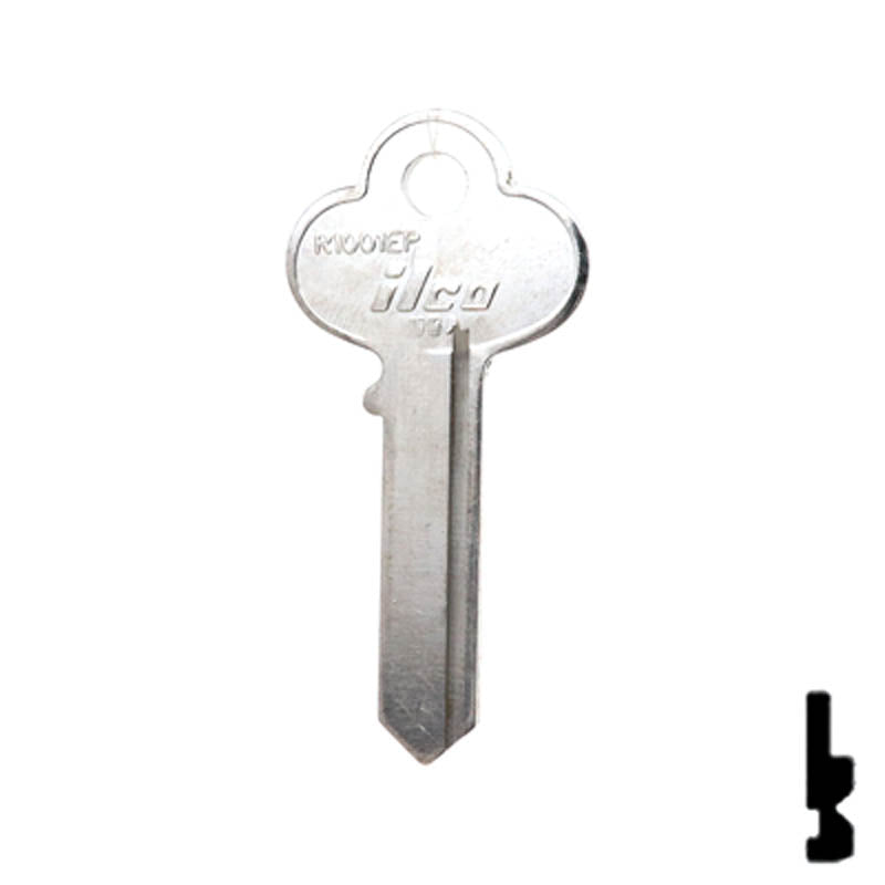 Uncut Key Blank | Corbin Russwin | R1001EP Residential-Commercial Key Ilco