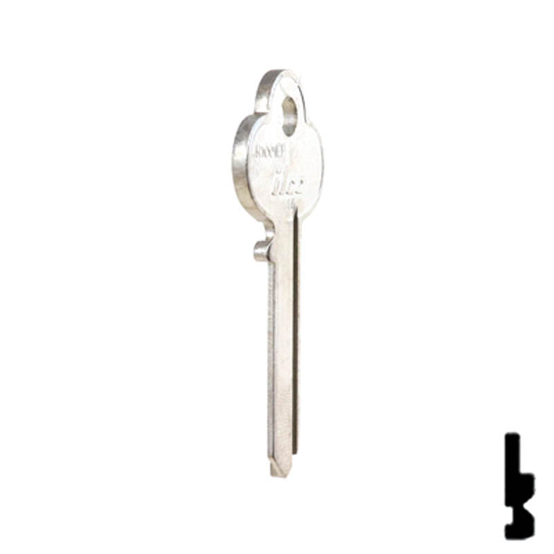 Uncut Key Blank | Corbin Russwin | R1001EP Residential-Commercial Key Ilco