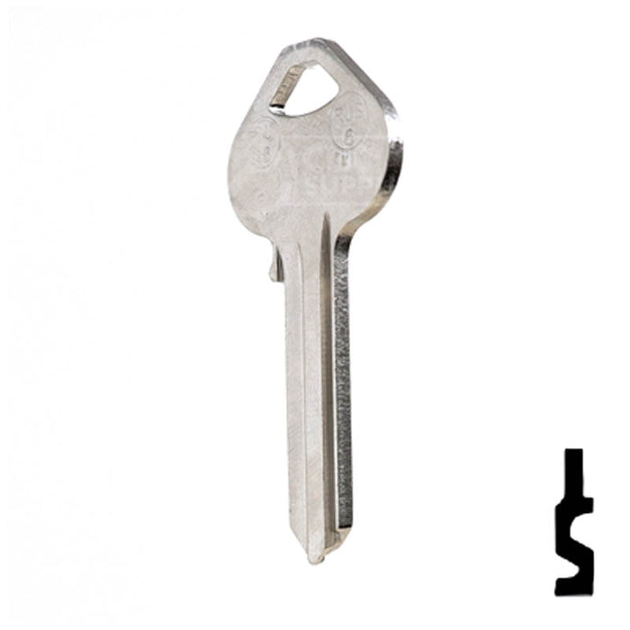 Uncut Key Blank | Corbin Russwin | RU16, A1011P Residential-Commercial Key JMA USA