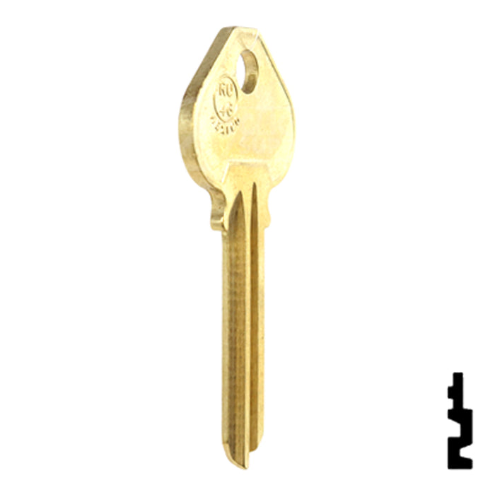 Uncut Key Blank | Corbin Russwin | RU46-BR, A1011D1 Residential-Commercial Key JMA USA