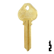 Uncut Key Blank | Corbin Russwin | RU46-BR, A1011D1 Residential-Commercial Key JMA USA