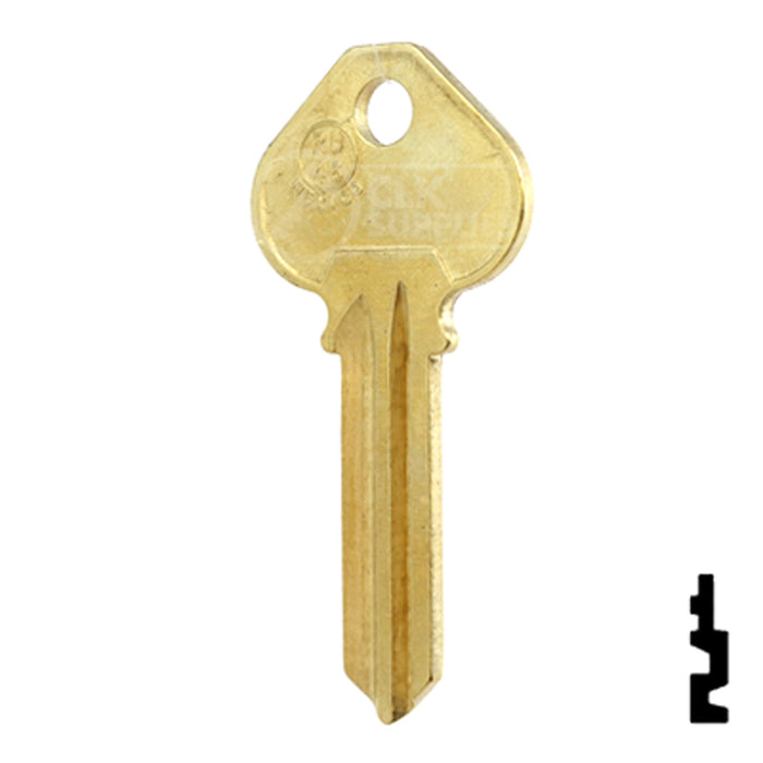 Uncut Key Blank | Corbin Russwin | RU46-BR, A1011D1 Residential-Commercial Key JMA USA