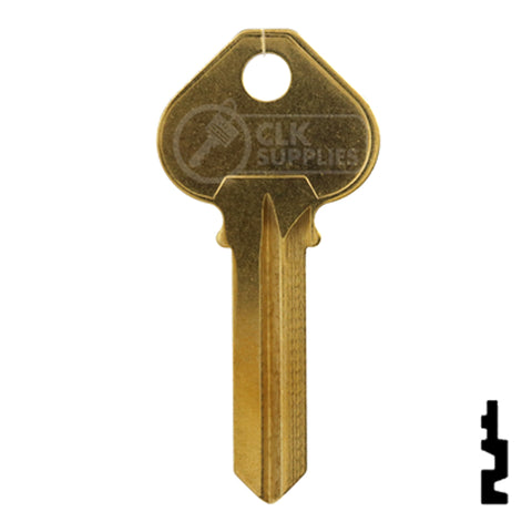 Uncut Key Blank | Corbin Russwin | RU46-BR, A1011D1