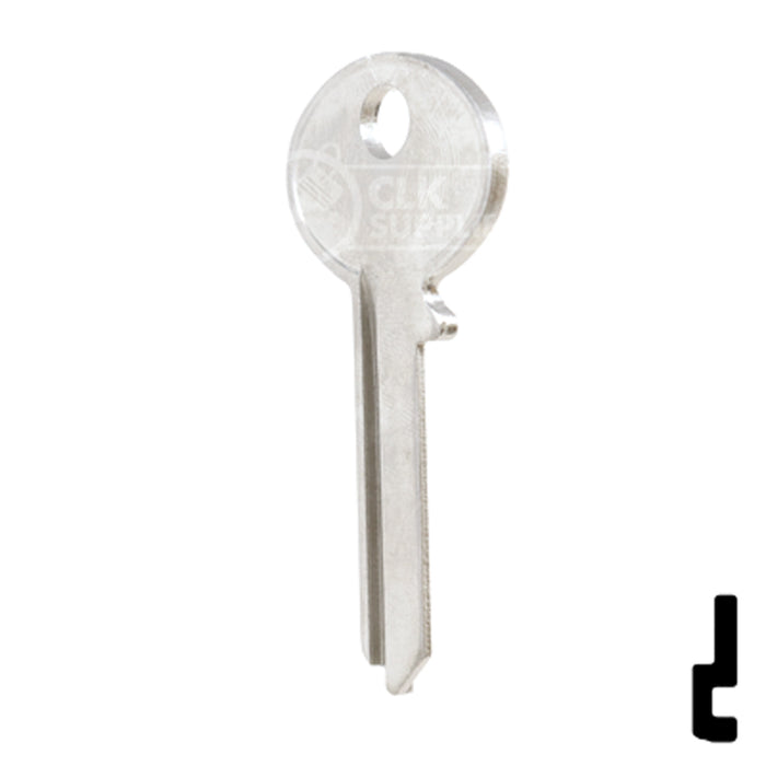 Uncut Key Blank | Corbin Russwin | X1000F Residential-Commercial Key Ilco